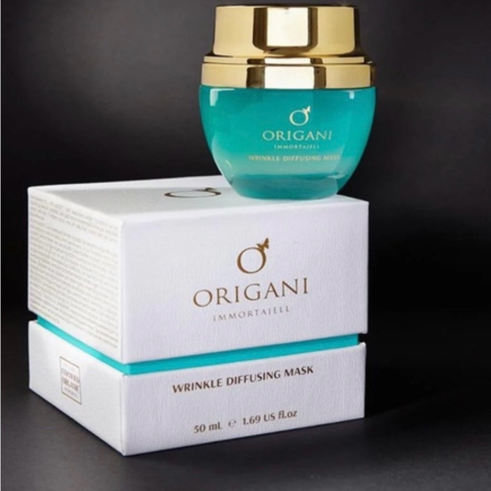 Wrinkle Diffusing Mask - Gold and Blue - Picture 2 of 4